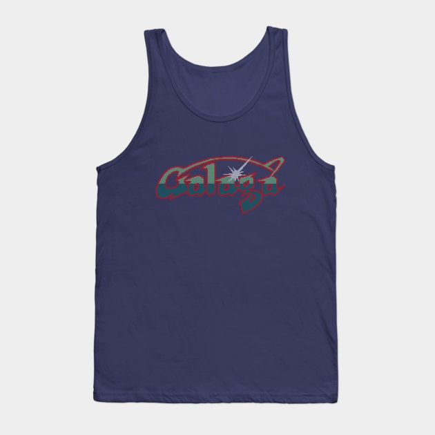 Galaga Logo Tank Top by GraphicGibbon